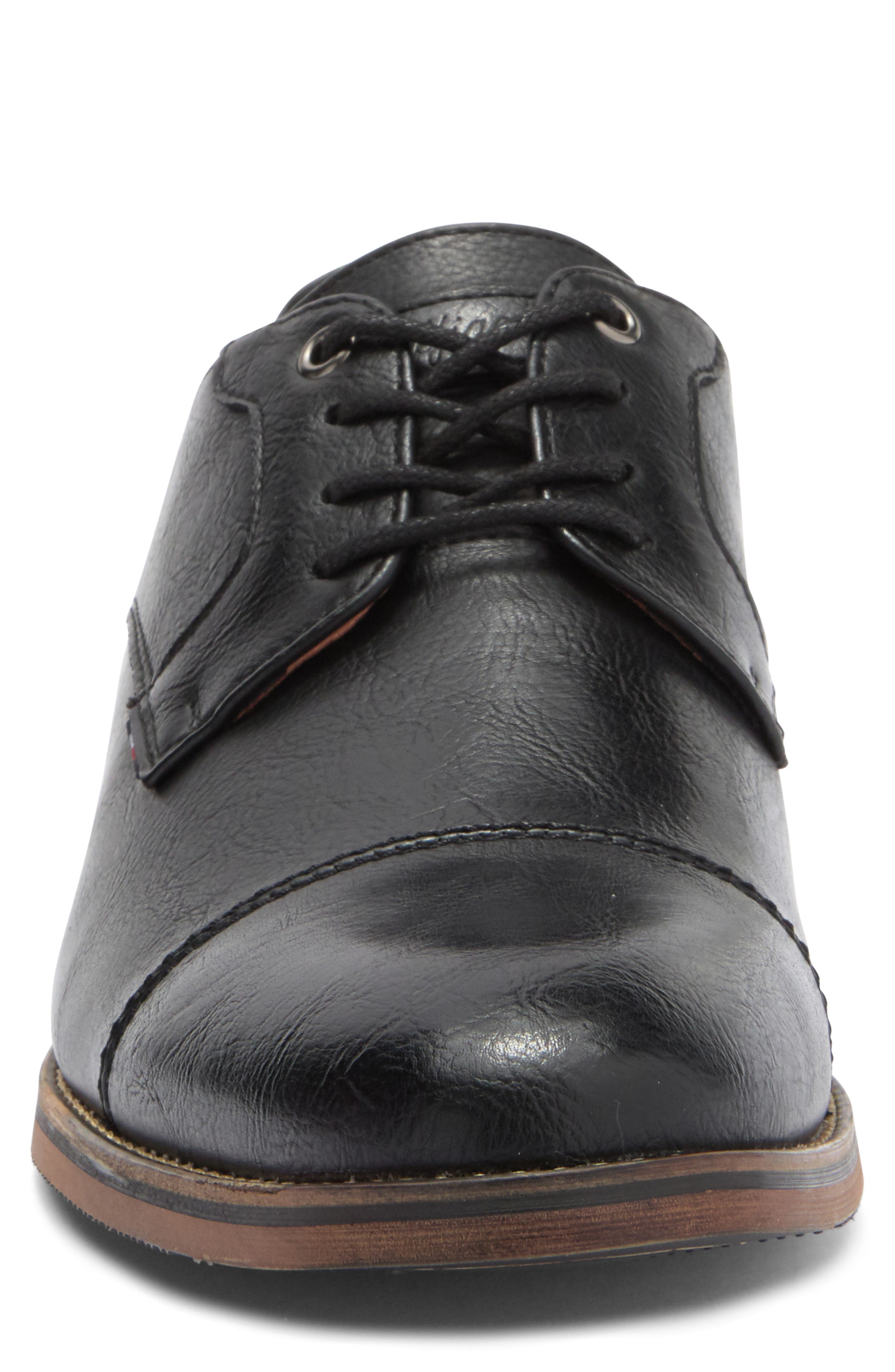 Tommy Hilfiger Barmi Cap Toe Derby, Alternate, color, Black 001