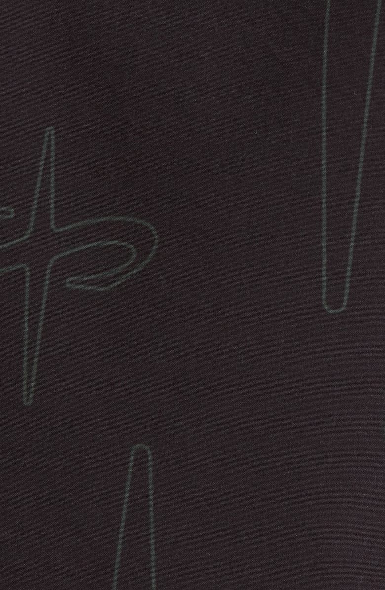 SANTO STUDIO Peninsula Board Shorts, Alternate, color, Black Insignia