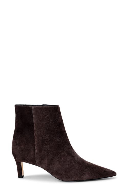 L'agence Lilly Pointed Toe Bootie In Brown