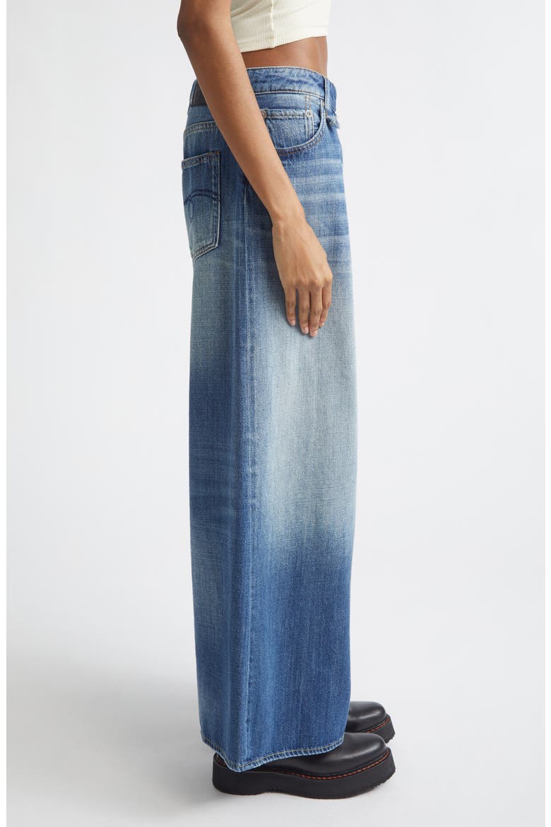 Nico Wrap Wide Leg Jeans, Alternate, color, RAINE BLUE