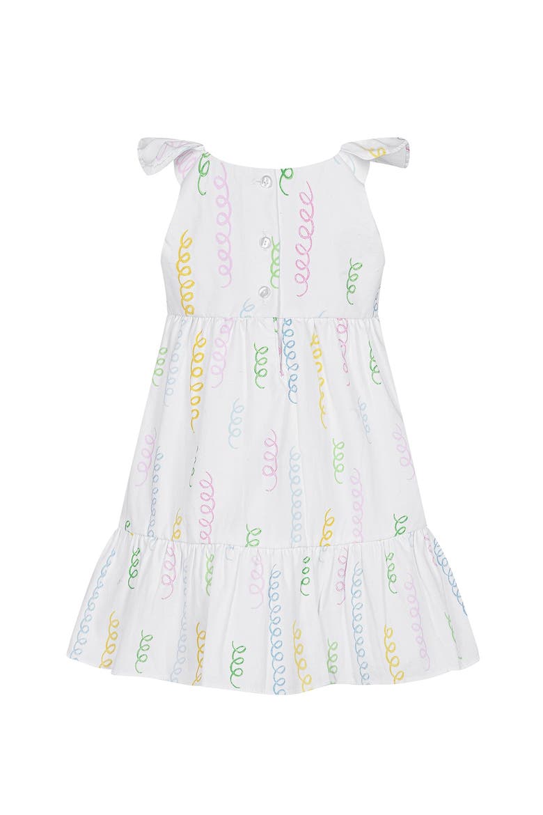 Spirals Woven Summer Dress - Baby, Alternate, color, White Multi