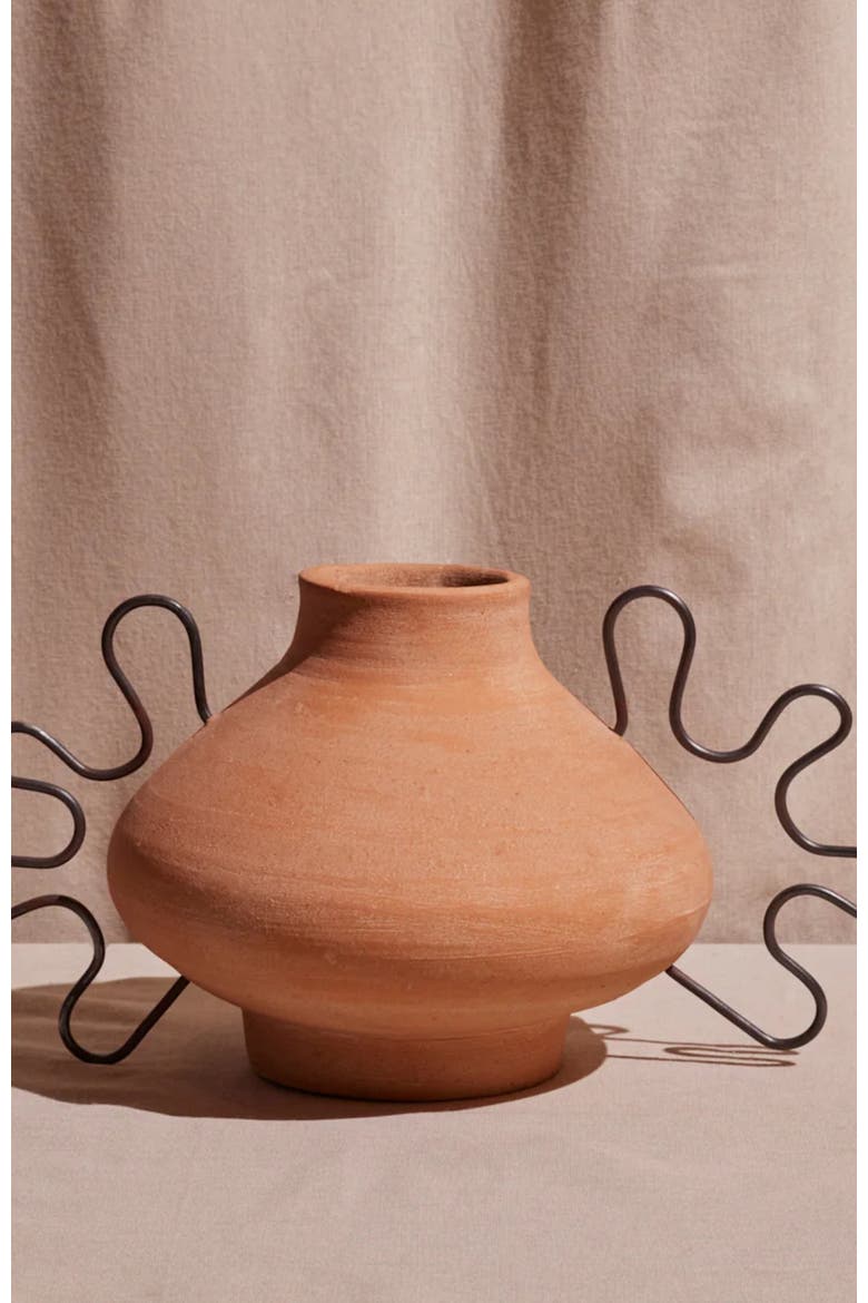Ines Terracotta Vessel, Alternate, color, Terracotta