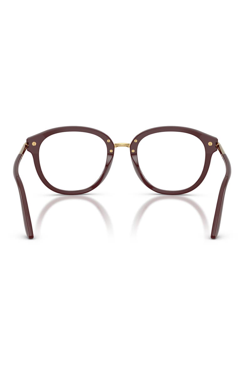 53mm Phantos Optical Glasses, Alternate, color, BORDEAUX / DEMO LENS