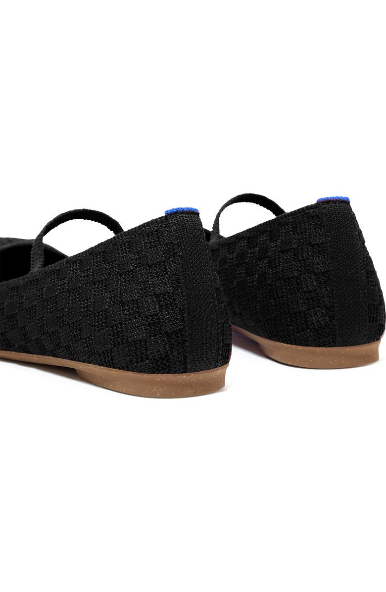 Rothy's The Max Square Mary Jane, Alternate, color, Black Sand