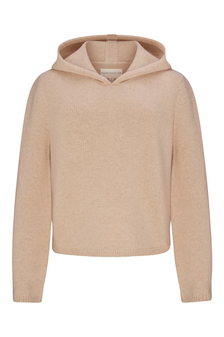 Marnie Cashmere Hoodie, Main, color, SAND BEIGE