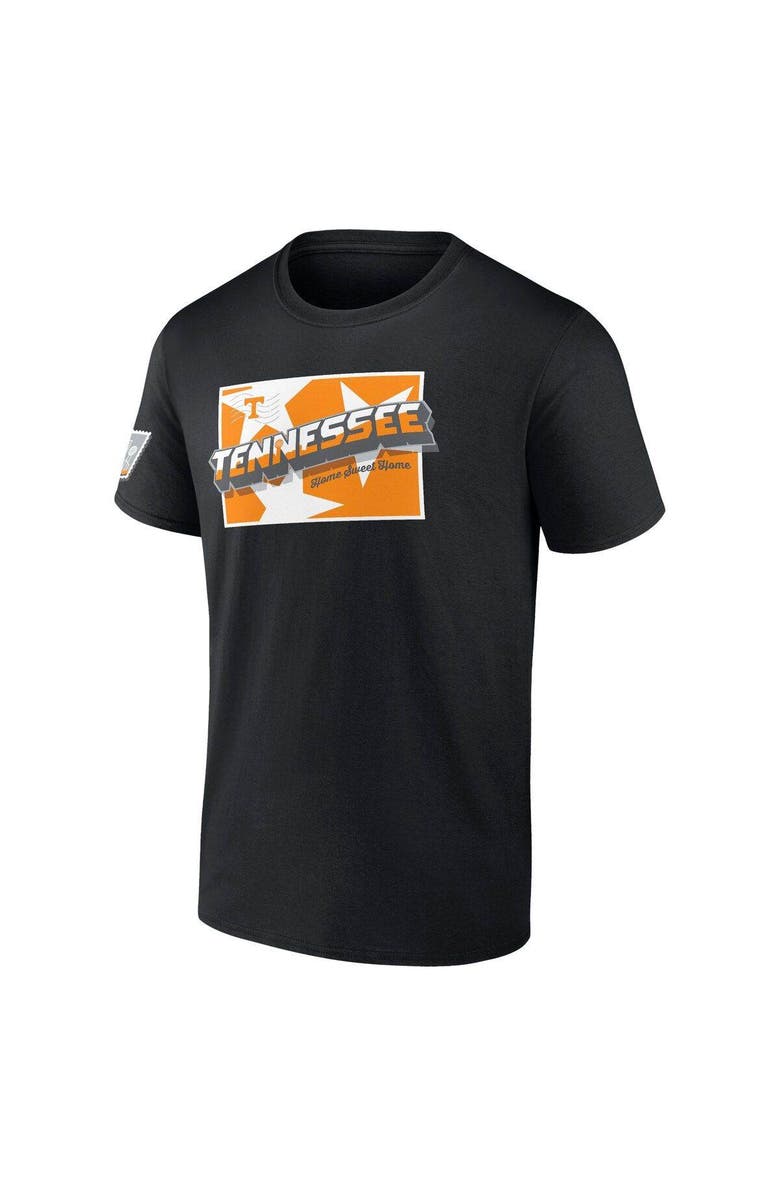 FANATICS Men's Fanatics  Black Tennessee Volunteers Fan T-Shirt, Alternate, color, Black
