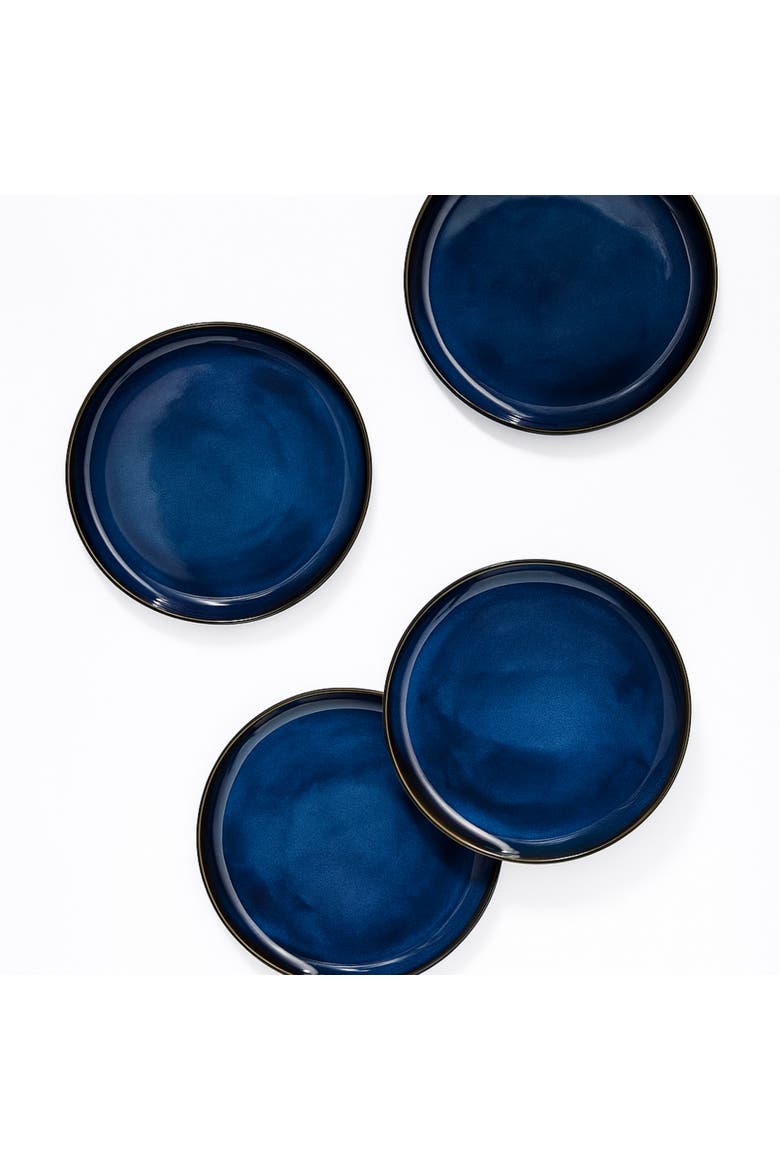 Le Gourmand Dinnerware Set, 16 Pieces, Alternate, color, Indigo