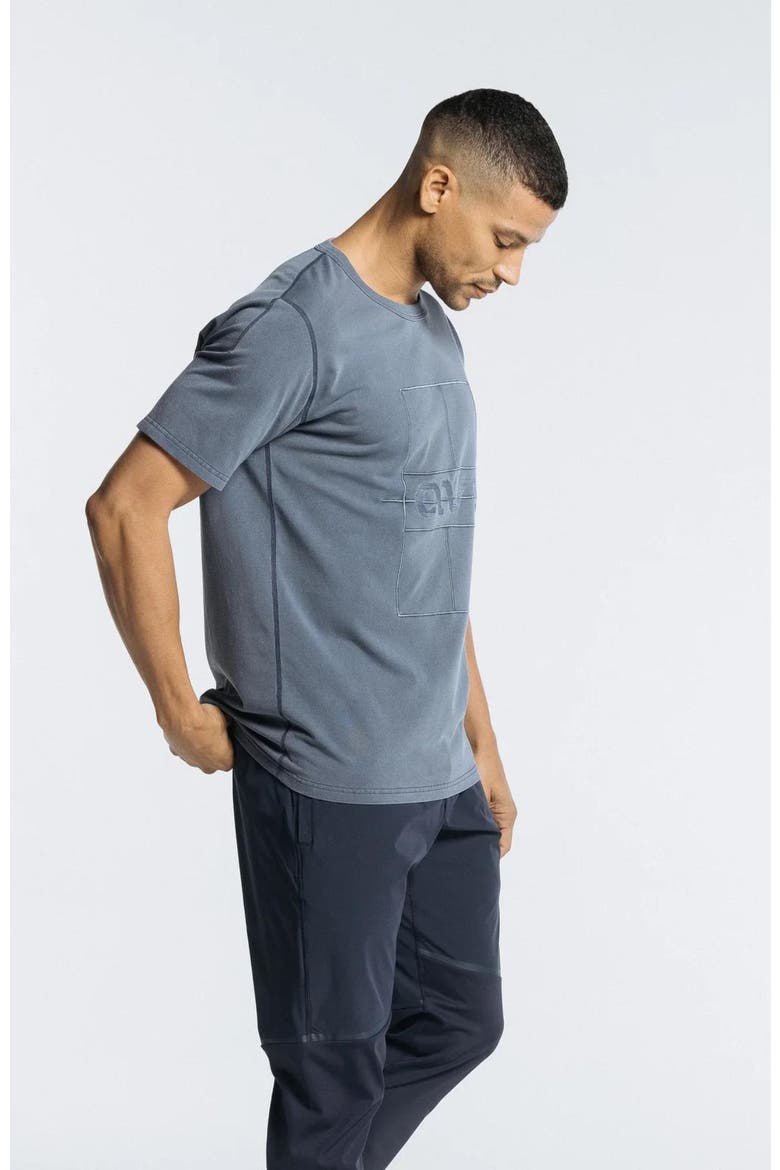 Pickleball Short Sleeve, Alternate, color, Vintage Blue