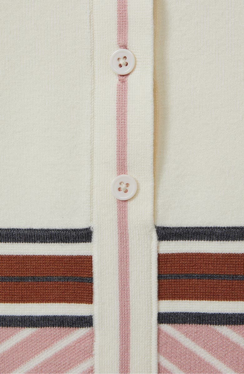 Reiss Kids' Zana Long Sleeve Polo Dress, Alternate, color,