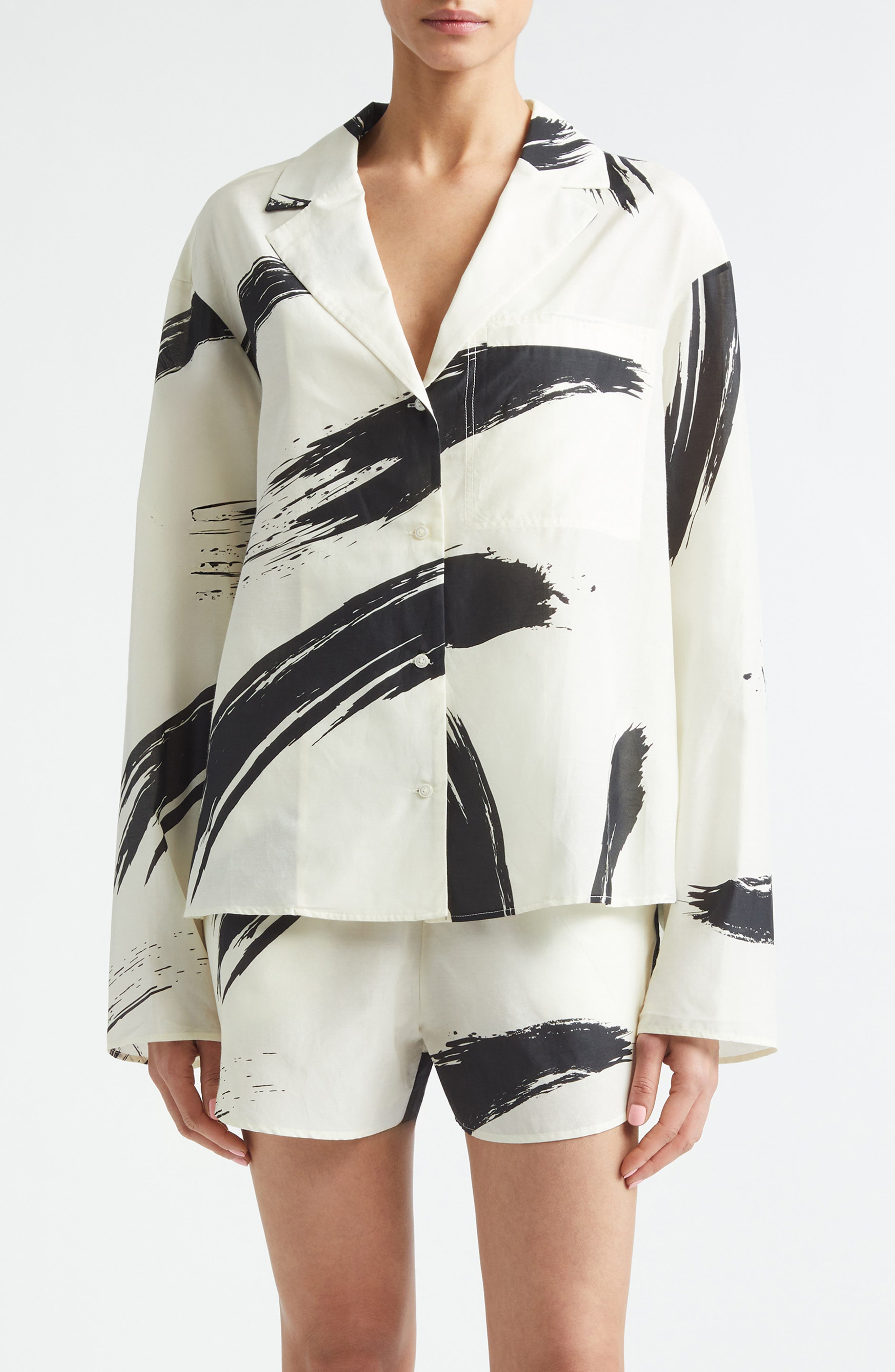 selected IVORY/ BLACK