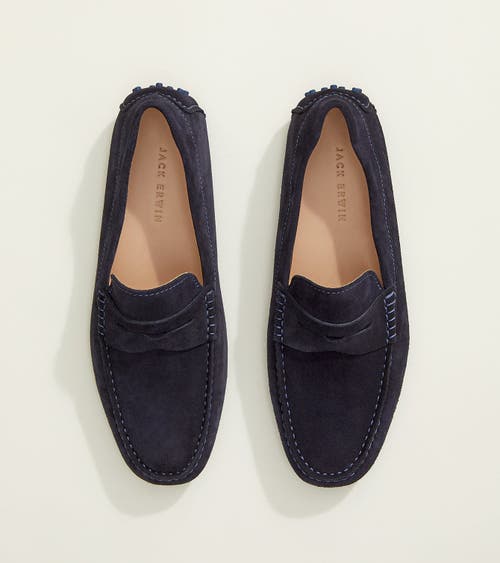 Jack Erwin Parker Suede Casual Driving Loafer