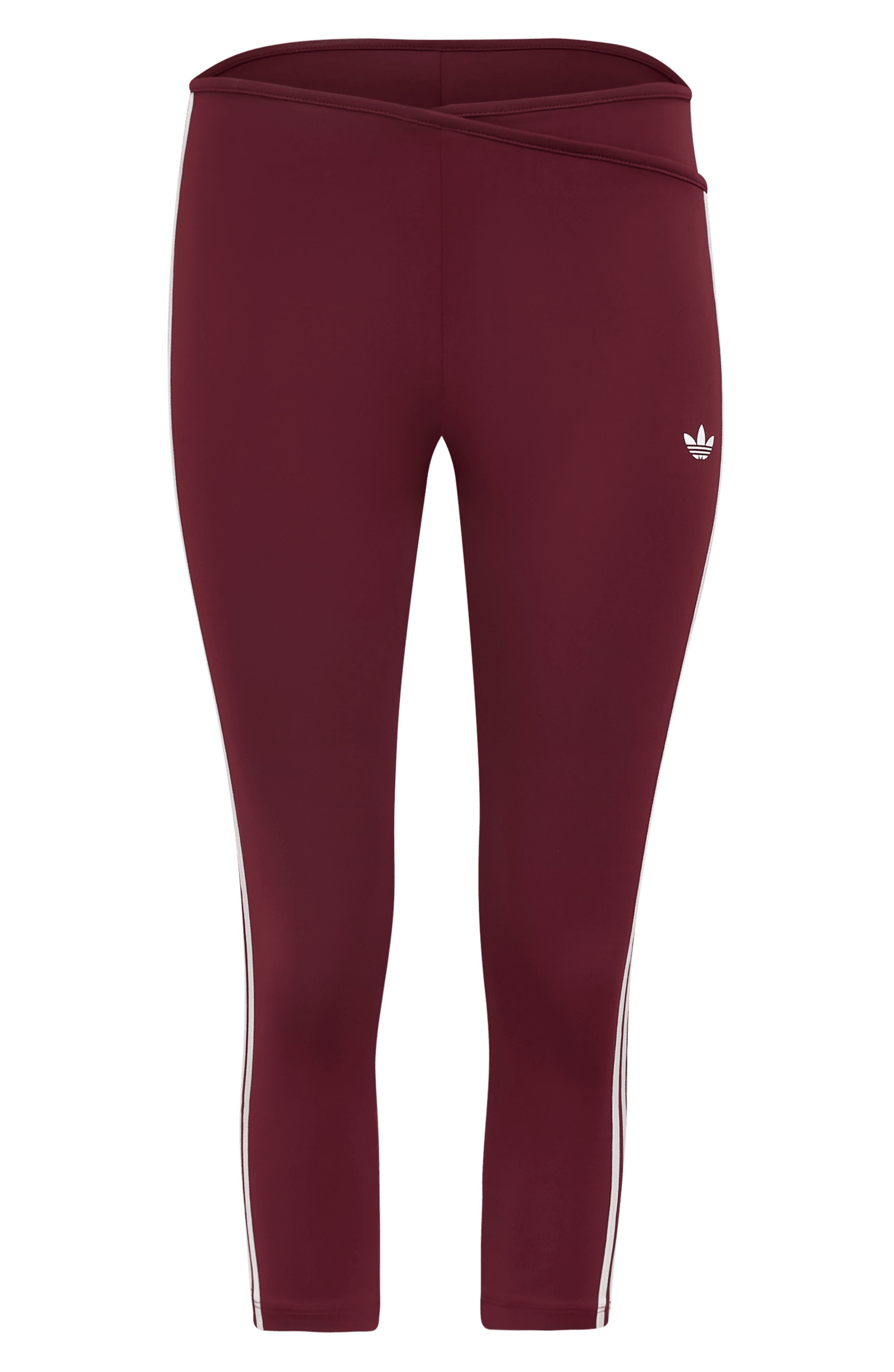 Crossover Waist Performance Capri Leggings