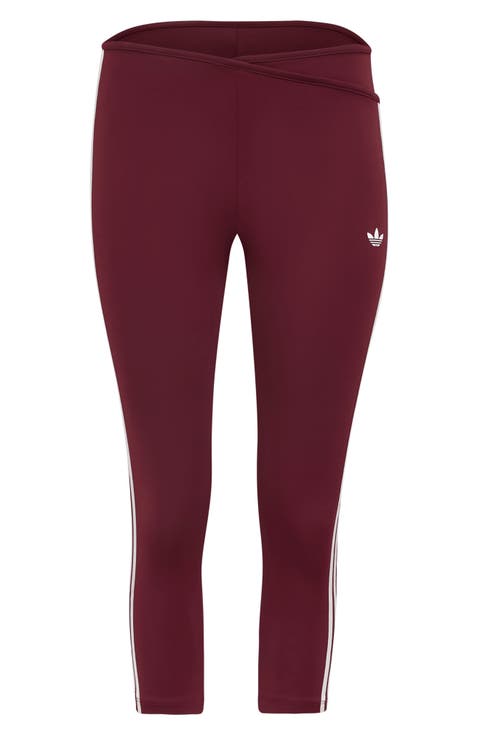 Crossover Waist Performance Capri Leggings