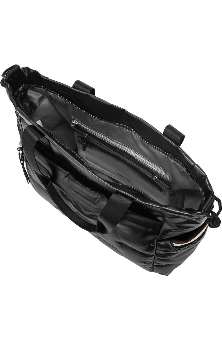Hedgren Puffer Water Repellent Tote, Alternate, color, Black