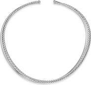 David Yurman Bold Crossover Collar Necklace