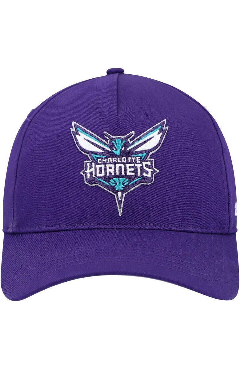 '47 Men's '47 Purple Charlotte Hornets Hitch Snapback Hat, Alternate, color, 