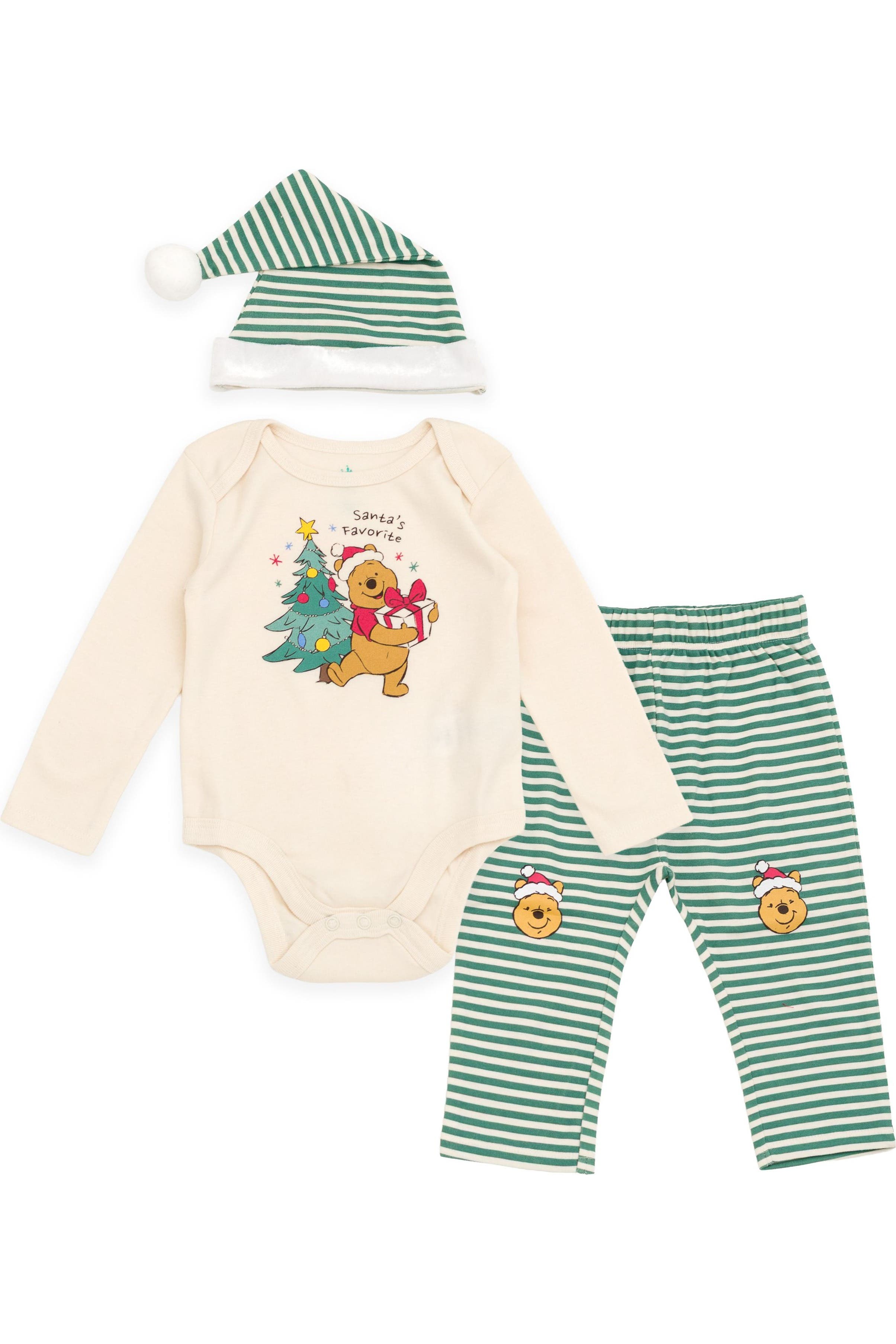 selected Pooh Cream Green