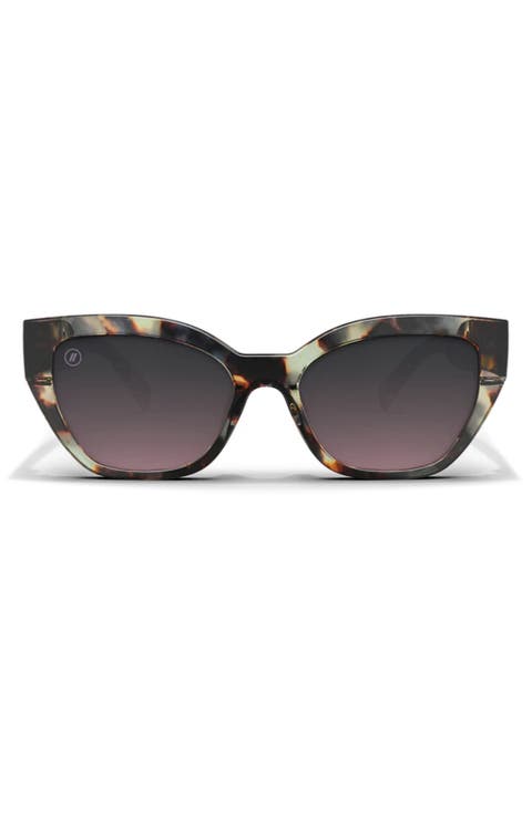 Jade 53mm Polarized Cat Eye Sunglasses