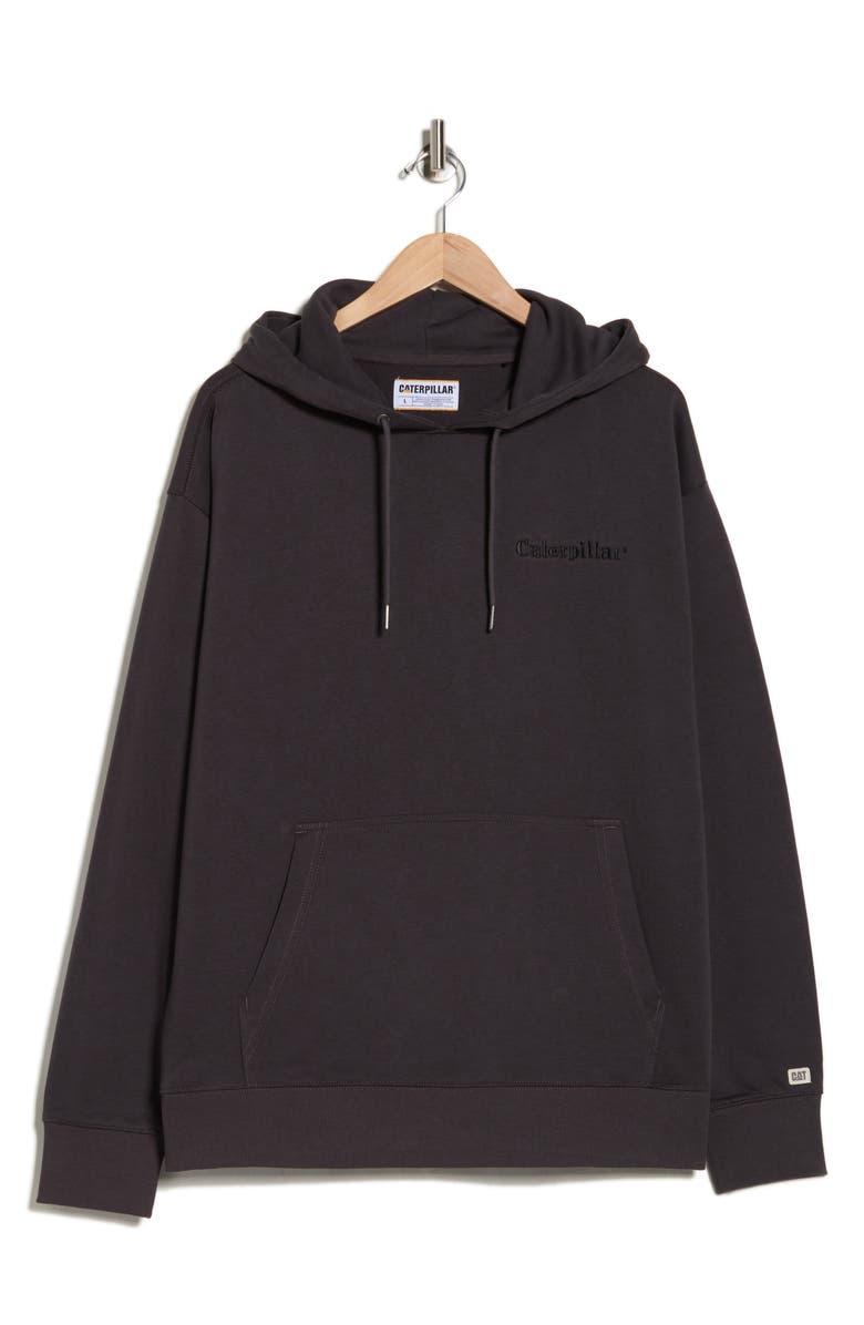 CAT WWR Relaxed Fit French Terry Hoodie, Alternate, color, Washed Black