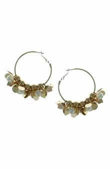 OLIVIA WELLES Lily Hoop Earrings