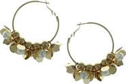 OLIVIA WELLES Lily Hoop Earrings