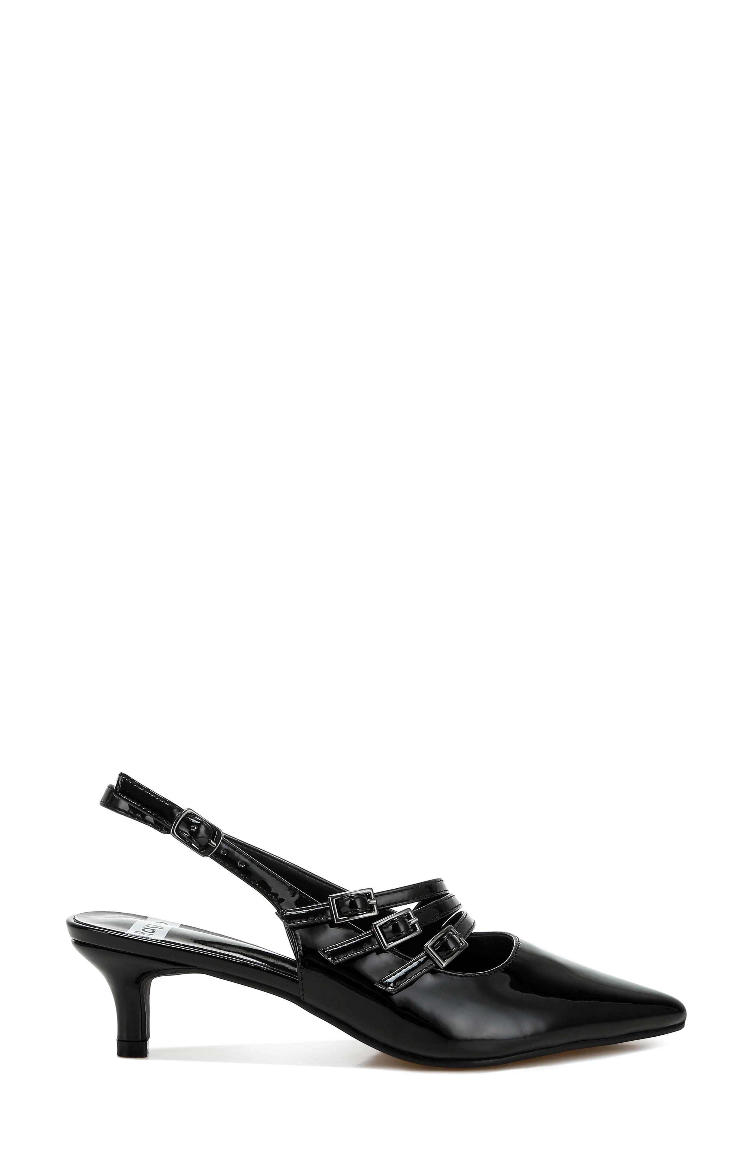 Rag & Co Kanebei Slingback Pump, Alternate, color, Black