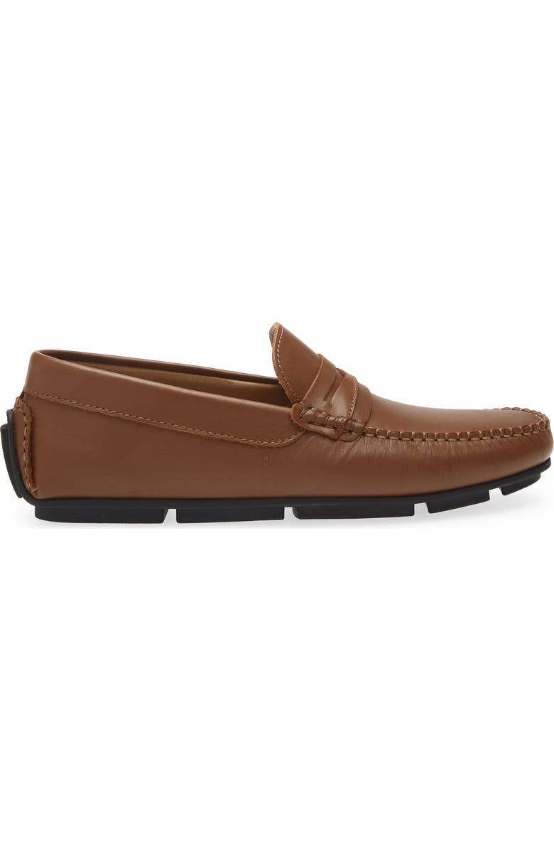 Bruno Magli Pelican Penny Loafer, Alternate, color, Cognac