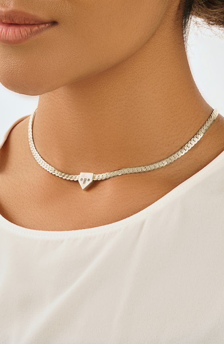 Sterling Forever Catherine Choker, Alternate, color,