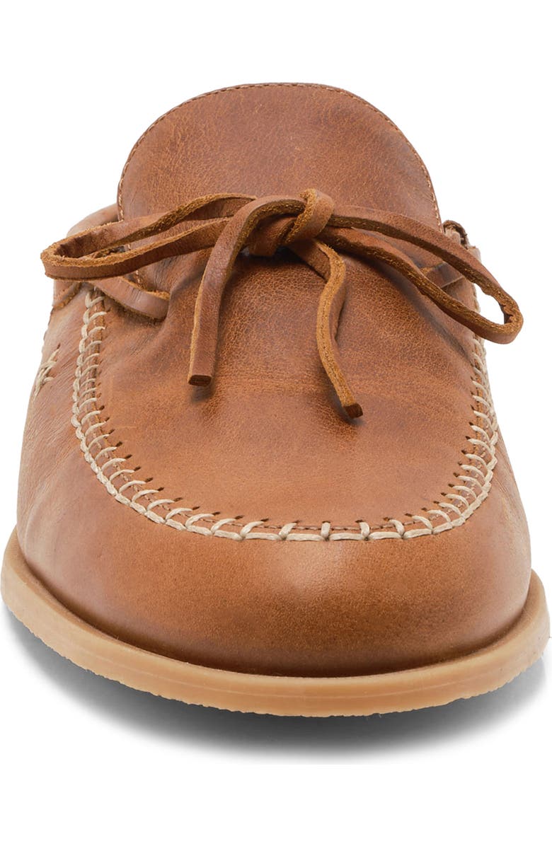 Free People Seas the Day Loafer Mule, Alternate, color, Luggage