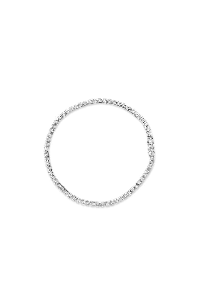 Haus of Brilliance 14K White Gold 4.0 Cttw Classic Lab-Grown Diamond Tennis Bracelet, Alternate, color, White