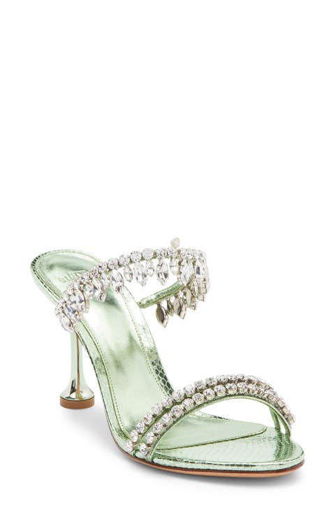 Crystal Fringe Sandal (Women)