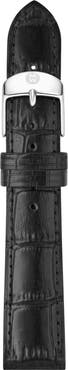 MICHELE Croc Embossed Leather Watchband, 16mm