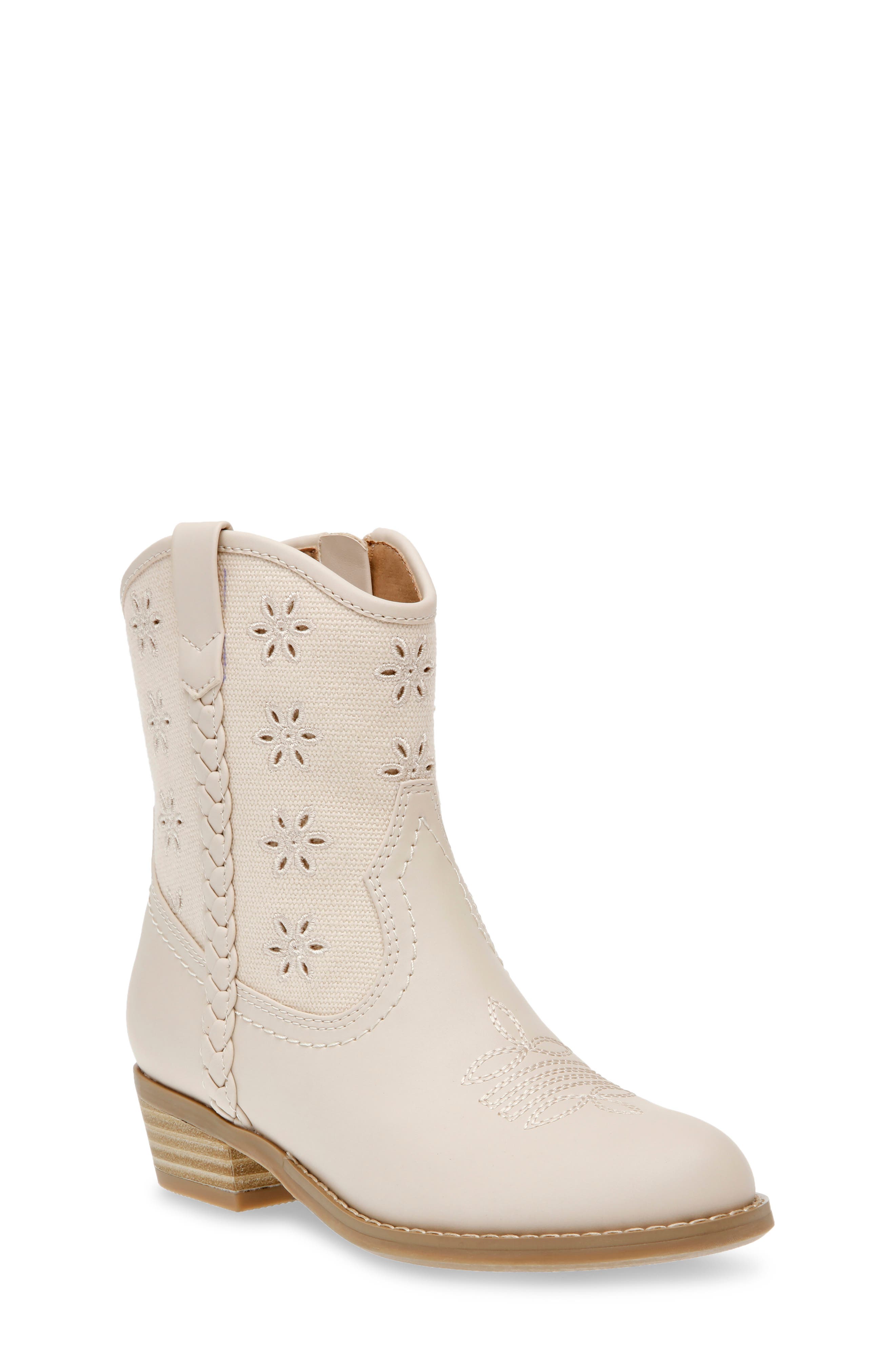 DV by Dolce Vita Kids' Lucia Western Boot, Main, color, Off White