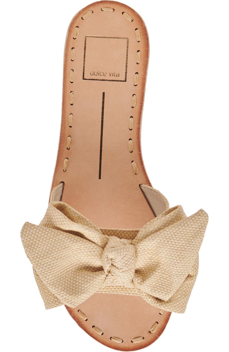 Dolce Vita Darsey Slide Sandal, Alternate, color, Light Natural Raffia