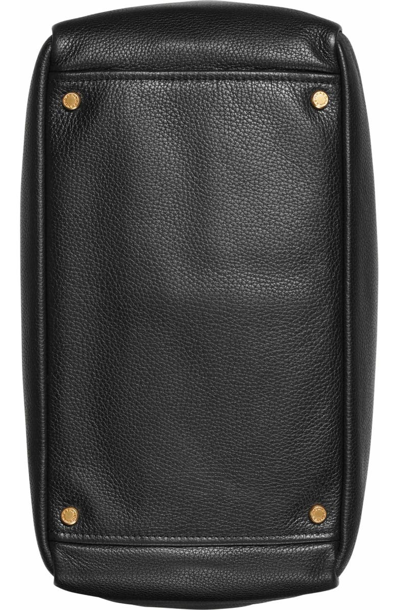 Donna Karan New York Amagansett Shoulder Bag, Alternate, color, Black/Gold