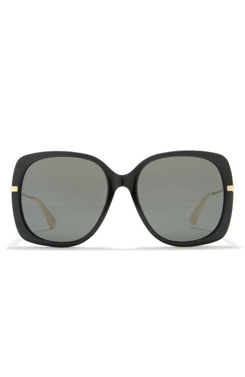 57mm Square Sunglasses