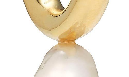 Lady Grey Isla Cultured Pearl Drop Earrings In Gold