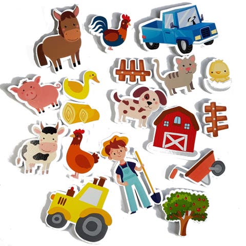Farm Bath Time Stickers  Age 3+