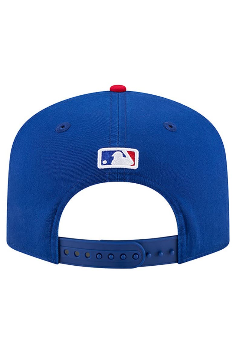 Men's New Era  Royal Chicago Cubs Team 19TWENTY Adjustable Hat, Alternate, color, Royal