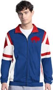STARTER Men's Starter Royal Buffalo Bills Contender Vintage Logo Full-Zip Track Jacket