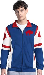STARTER Men's Starter Royal Buffalo Bills Contender Vintage Logo Full-Zip Track Jacket