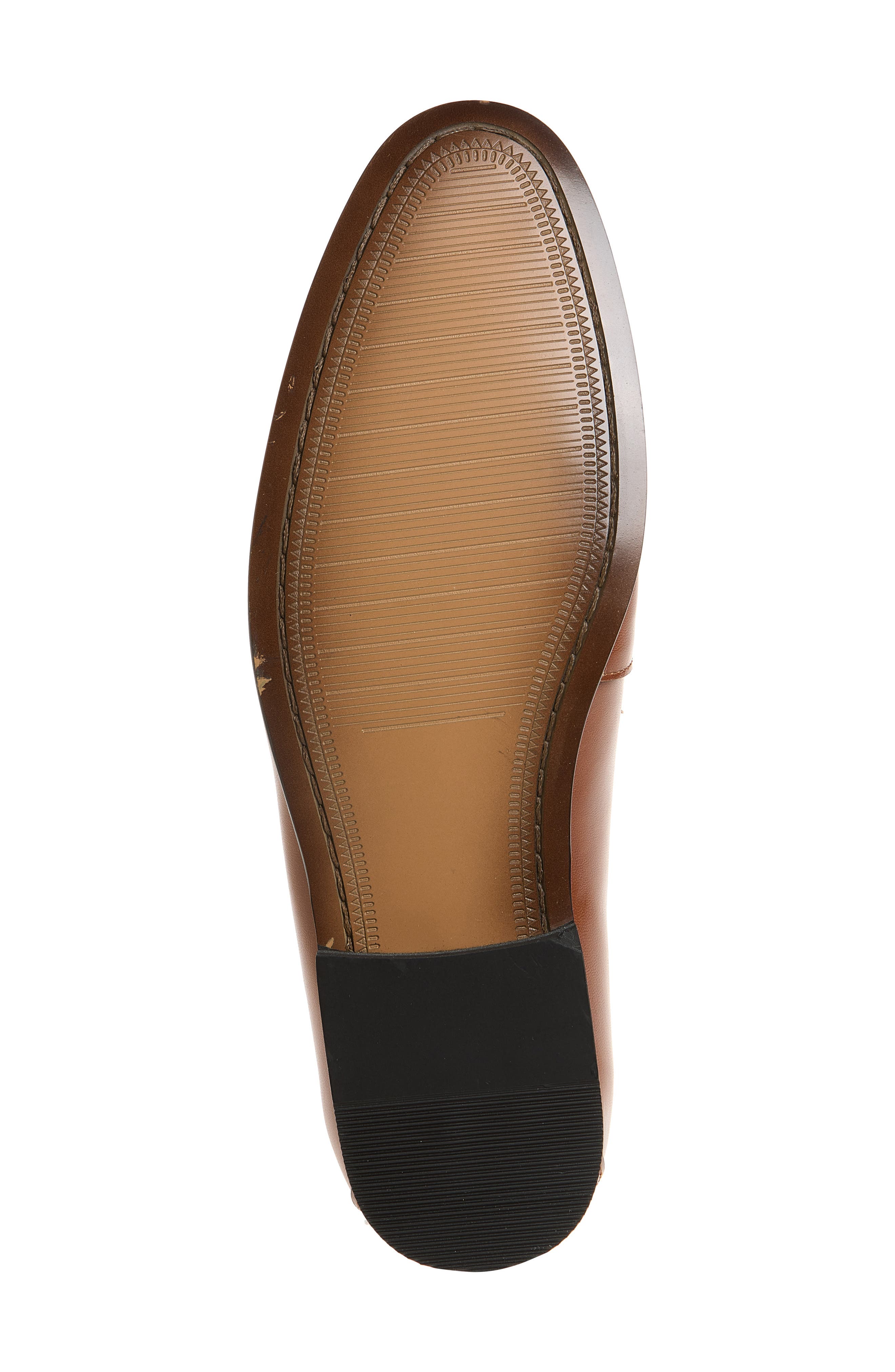 Nikko Kiltie Tassel Loafer, Alternate, color, BROWN PATINA