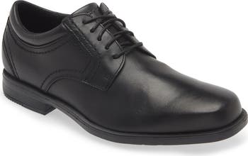 Rockport Isaac Plain Toe CJ2763 Mens Brown Wide Oxfords Plain Toe Shoe