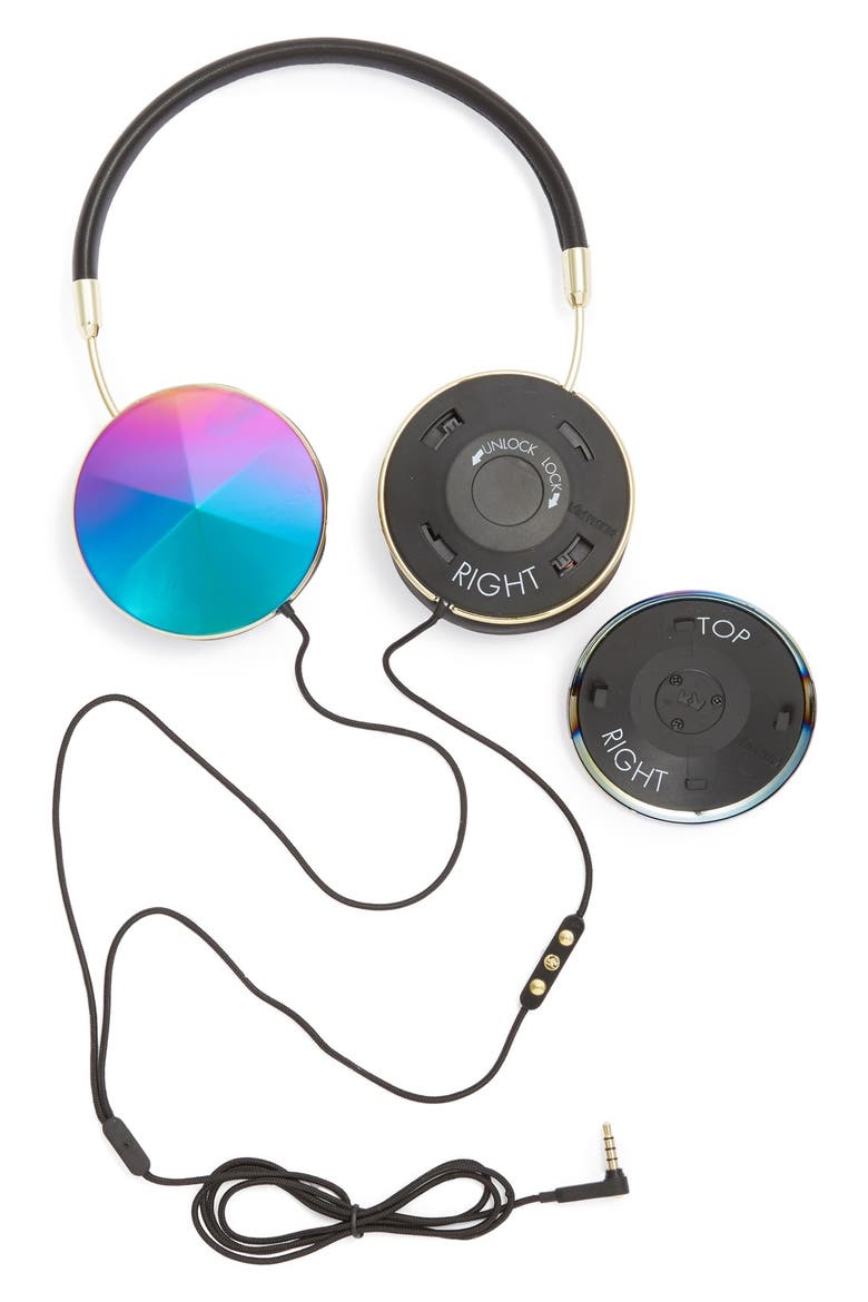with Benefits 'Taylor' Headphones, Alternate, color, OIL SLICK