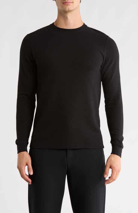 DENIM AND FLOWER Crew Neck Cotton Blend Sweatshirt