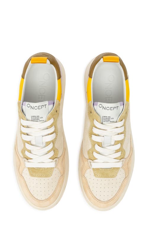 Oncept Phoenix Leather Lace-up Sneaker In Multi
