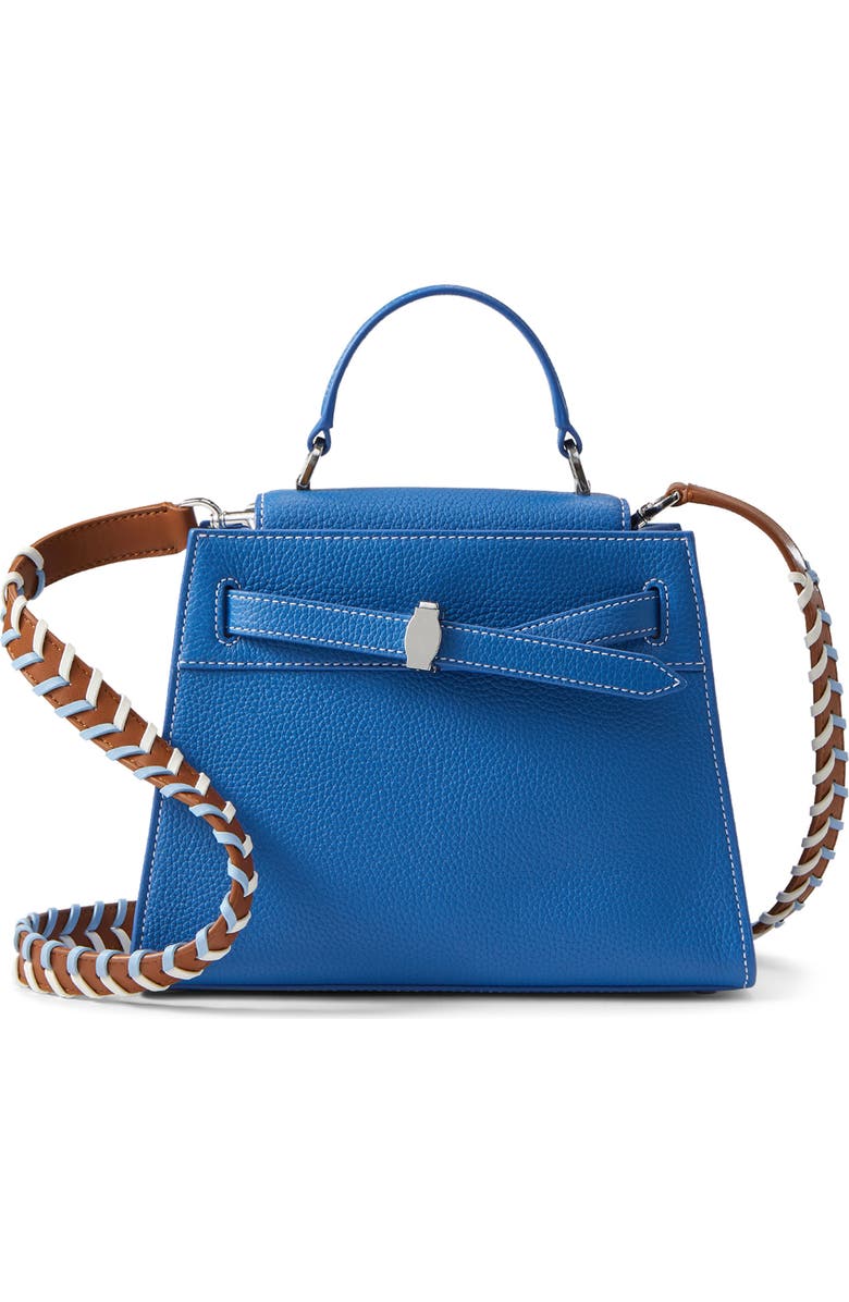 Veronica Beard Dash Top Handle Bag, Main, color, Blue Coast