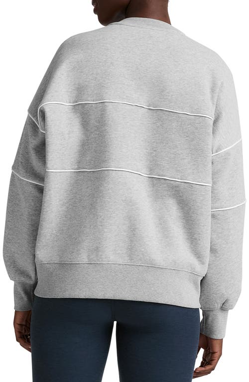 Beyond Yoga Piper Oversize Luxefleece Sweatshirt In Gray