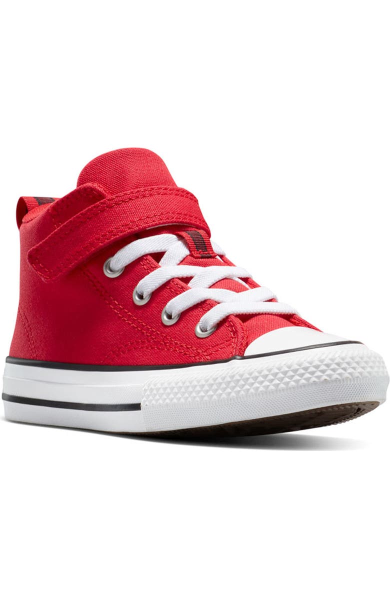 Converse Kids' Chuck Taylor<sup>®</sup> All Star<sup>®</sup> Malden Street Mid Top Sneaker, Main, color, Red/ White