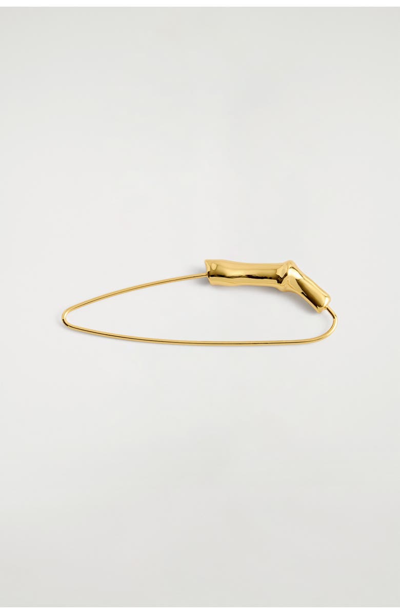COS Sculpted Brooch, Main, color, Gold